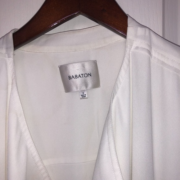 Babaton Flowy Trench Coat - Picture 2 of 3